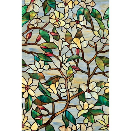 Artscape Summer Magnolia Decorative Window Film Artscape Summer Magnolia Decorative Window Film
