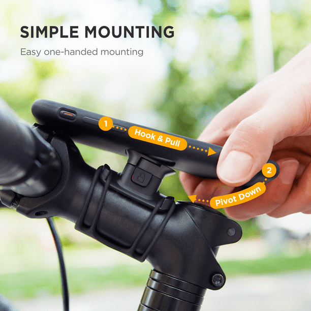 iOttie ActiveEdge Go Bike Stem Mount for iPhone X 8 8s 7 7 Plus 6s Plus 6s 6 SE Samsung Galaxy S8 Plus S8 Edge S7 S6 Note 8 5 Walmart Business Supplies