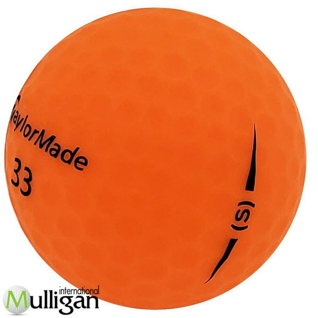 Mulligan - 96 balles de golf récupérées Taylormade Project (s) 4A , Orange