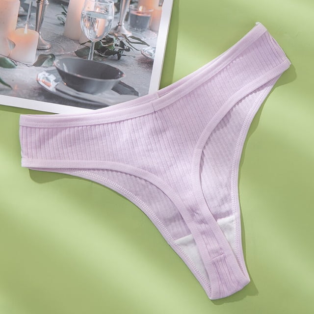 TrowBridge-bragas sexys para mujer, lencería cómoda a rayas, tangas de tiro bajo, ropa interior de algodón, gran oferta