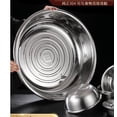 thumbnail image 1 of Stainless Steel Multi-Function Basin For Foot Soaking Face Washing Laundry 30cm Large Mixing Bowl Portable Dish Tub Foot Soak Tub, 1 of 4