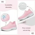 thumbnail image 5 of AFB Womens Slip on Walking Shoes Comfort Lightweight Breathable Sock Shoe Non-Slip Athletic Fashion Mesh Workout Casual Sports Sneakers, 5 of 9