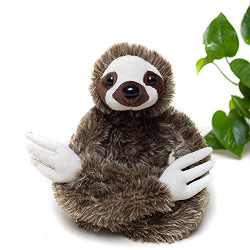 hanging sloth stuffed animal