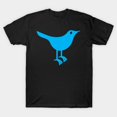thumbnail image 1 of T-Shirt Rétro Unisexe Original 1er Jamais Twitter Bird Tech Histoire Médias Sociaux, 1 of 4
