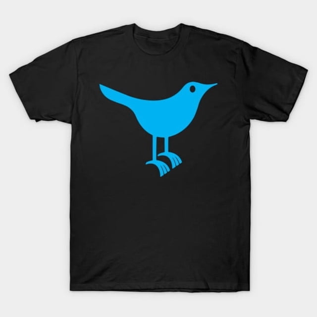 Original 1st Ever Twitter Bird Tech History Social Media Retro Unisex T-Shirt