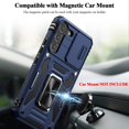 thumbnail image 2 of GHSDFBB for Samsung S22 Case,Multi-Functional Ultra Slim Samsung S22 Case with Sliding Camera Cover & Magnetic Kickstand Shockproof Protective Phone Case for Samsung Galaxy S22 5G(2022),Blue, 2 of 7