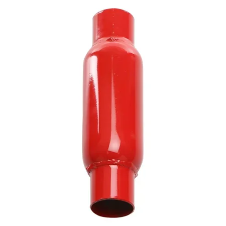 AP Exhaust 87520CB Cherry Bomb Glass Pack Series Steel Red Exhaust Muffler