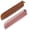 Pink, Brown, variant on Leather Pencil Pouch, 2 Pcs Slim Pencil Case Portable Small Pencil Case Flat Soft Pencil Bags with Zipper Simple Makeup Bag Lipstick Case for Women Men Home, Office, Travel Outdoor (Black, Brown)