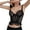 Black, variant on Women Sexy Hollow Retro Halter Camisole Summer Fashion Solid Color Aesthetic Vintage Sleeveless Backless Slim Crop Tops