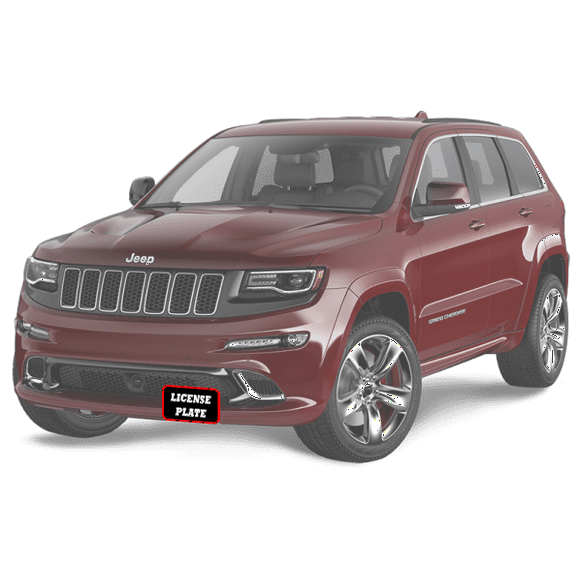 Jeep Grand Cherokee License Plate Light