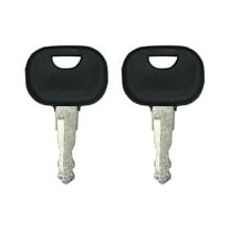 2 Pack Ignition Keys Replacement for New Holland Volvo JCB Heavy Equipment 85804675, 14603 (2)