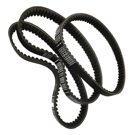 LABLT 3 Pack Automotive Replacement Belts, 0.75 inch Width, Go Kart Drive Belt for Yerf-Dog