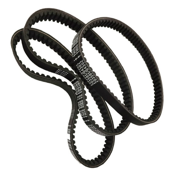 LABLT 3 Pack Automotive Replacement Belts, 0.75 inch Width, Go Kart Drive Belt for Yerf-Dog
