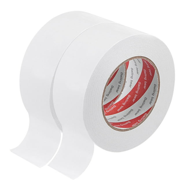 Unique Bargains Double-Sided Adhesive Tapes Paper Backing for DIY Arts Crafts Scrapbook 50mm