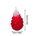 thumbnail image 2 of Pinecone Shaped Aromatherapy Candles for Home Decor, Scented Wax Candles with Festive Design, Great Gift for Christmas Party and Holiday Decorations, 2 of 5