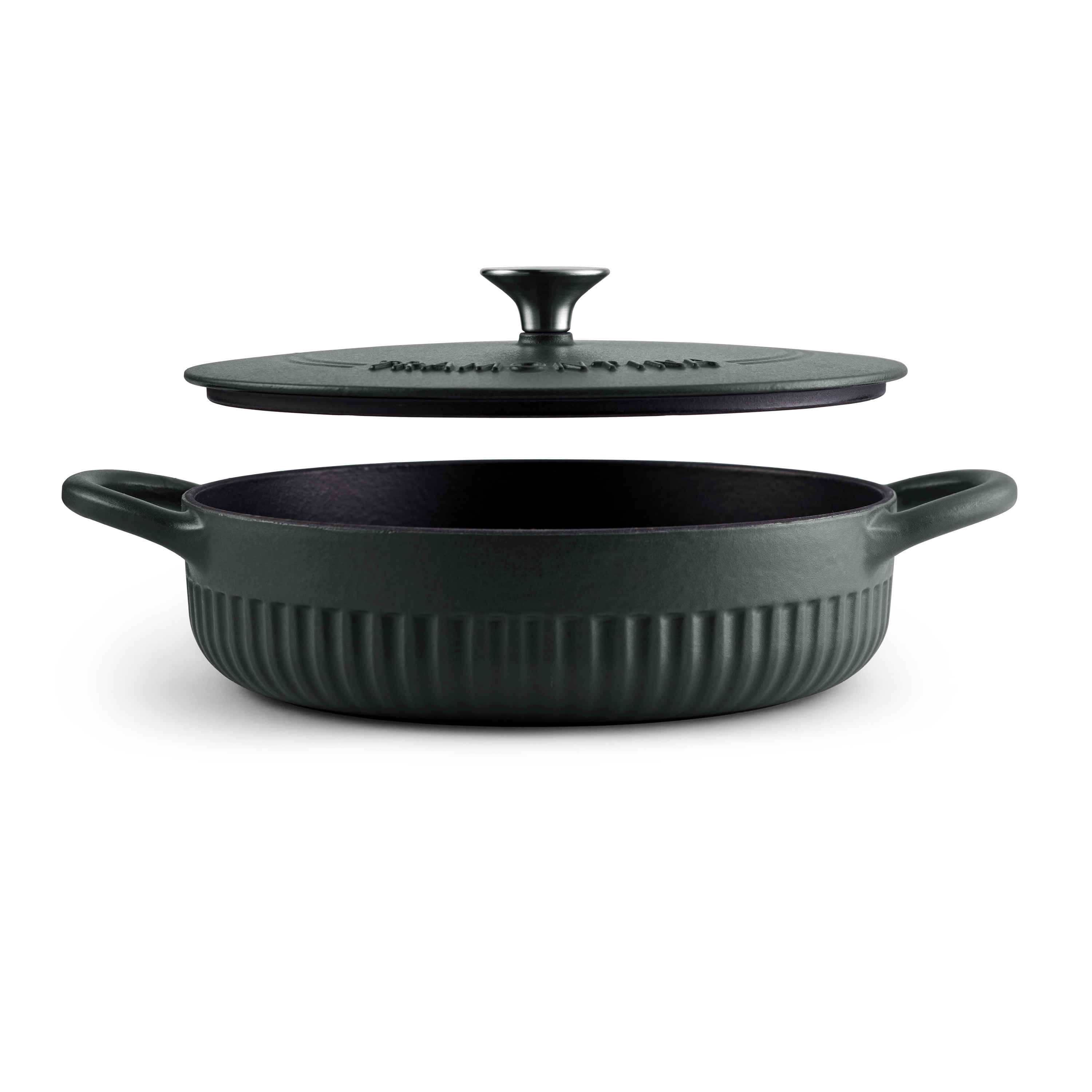Tramontina Mesa 3.5 Qt Enameled Cast Iron Braiser Black