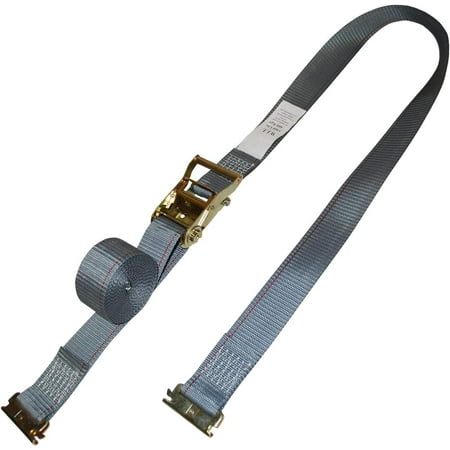 

x 16 Ratchet Strap with E-Track Fittings (6 Pack) - Made with Heavy Duty Polyester - Great for Securing Your Load -