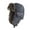 Grey, variant on Unisex Winter Hat Thickened Velvet Lined Ear Fuzzy Windoroof Buckle Fasten Heat Retention Outdoor Skiing Skating Snowboarding Lei Feng Hat