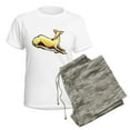 thumbnail image 5 of CafePress - Fawn Whippet Lover Women's Light Pajamas - Women's Short Sleeve Print T-Shirt and Pants Light Cotton Pajama Set, 5 of 7