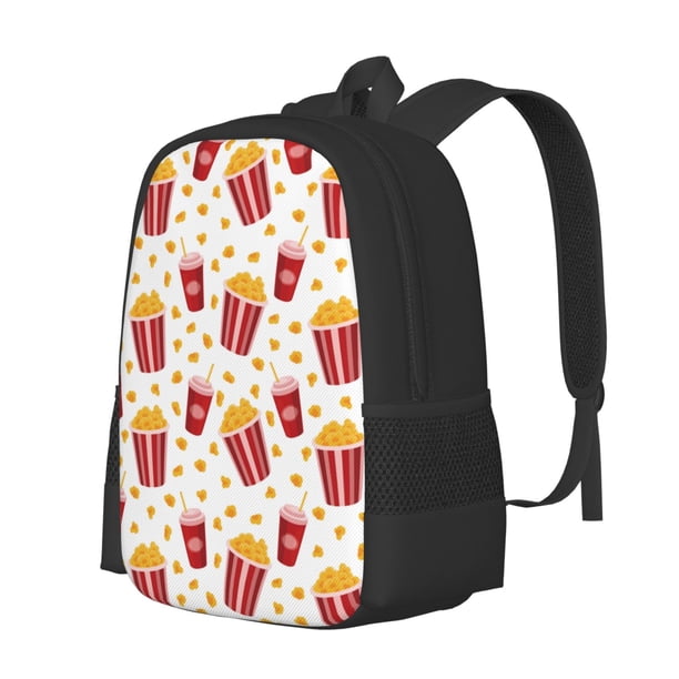 Disketp Popcorn Mochila Minimalista de Gran Capacidad, Mochila de Viaje para Escuela, Trabajo o Uso Diario
