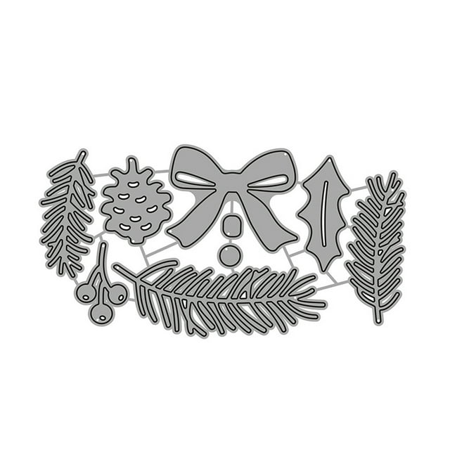 Toystoory Troqueles de corte Durable Ligero Fácil de usar Plantillas de metal Robusto Simple Autoensamblaje Herramientas de metalurgia de múltiples Kits de decoración para fiestas Toystoory HA074661-01