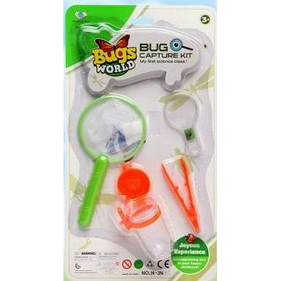 HAMMOND TOYS Bug Capture Kit With Net, Tweeser And Bug Cage