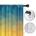 thumbnail image 4 of Blackout Kids Curtains,Geometric Gradient Childrens Insulated Curtains Set Of 2,Bedroom Essentials,Toddler Room Decor 52x84in(132x213cm), 4 of 4