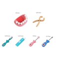 thumbnail image 3 of Deluxe Doctors Kit – Pretend Play Doctors Set for Kids 3 Years + 6PCS Toys, 3 of 4