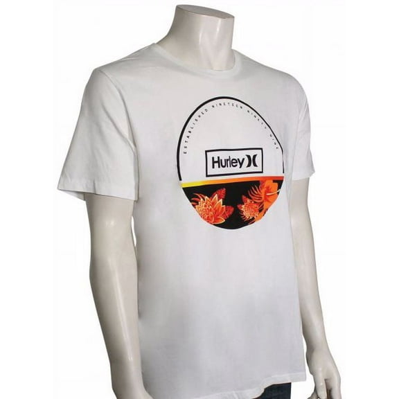 Hurley Everyday Washed Filler T-Shirt, White, XX-Large