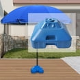 thumbnail image 1 of Base de soporte para sombrilla de patio, repuesto de peso para sombrilla, resistente al viento, , 30 l, relleno de agua y , para mercado al, 1 of 8
