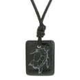 thumbnail image 3 of NOVICA Jade pendant necklace, 'Deep Sea Turtle', 3 of 8