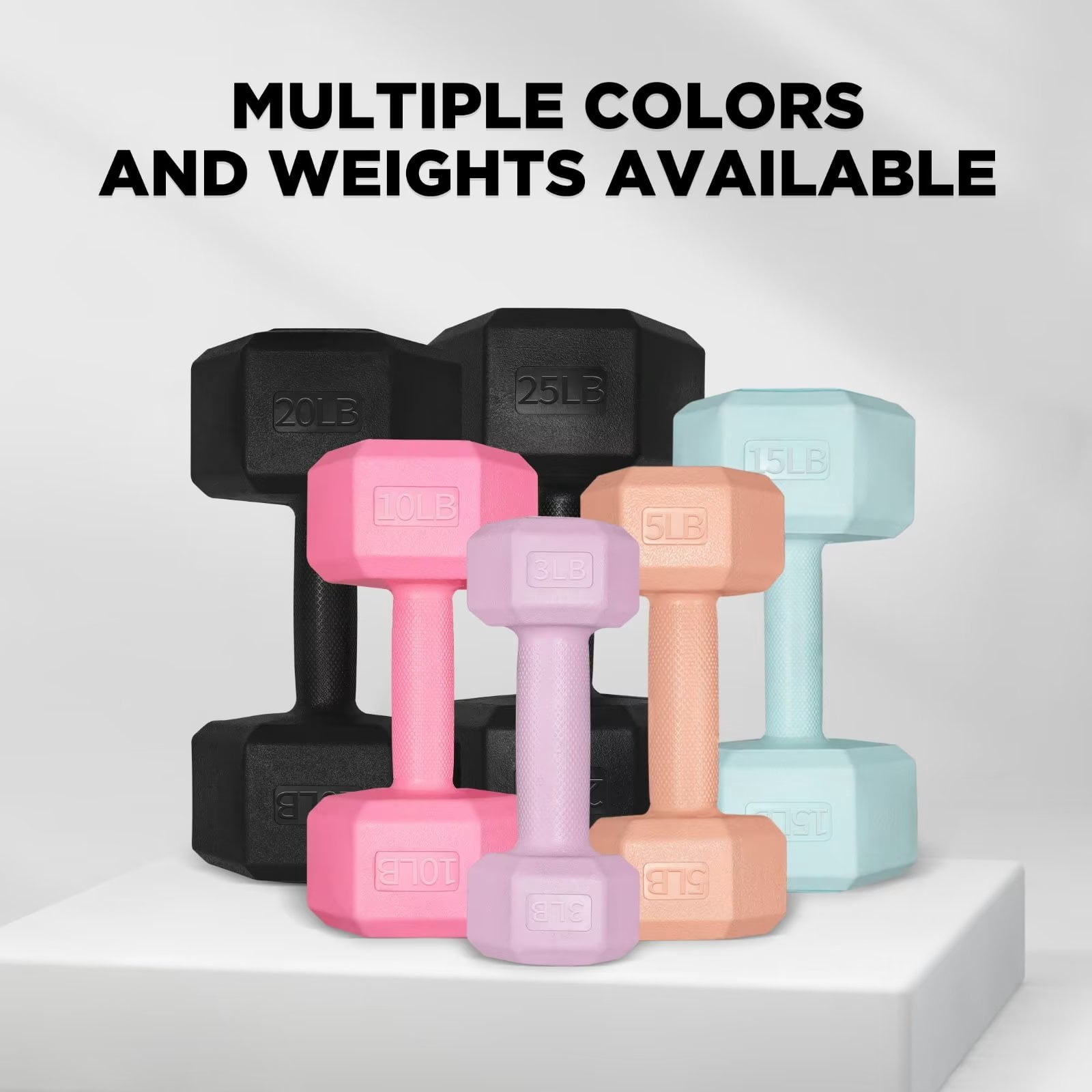 ZTTENLLY Dumbbell Sets, 5-36 lb, Adjustable, Purple