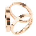 thumbnail image 4 of lionlar Fashion Copper Tricyclic Shawl Scarf Rings Buckles Clips Gold Rose Gold, 4 of 9