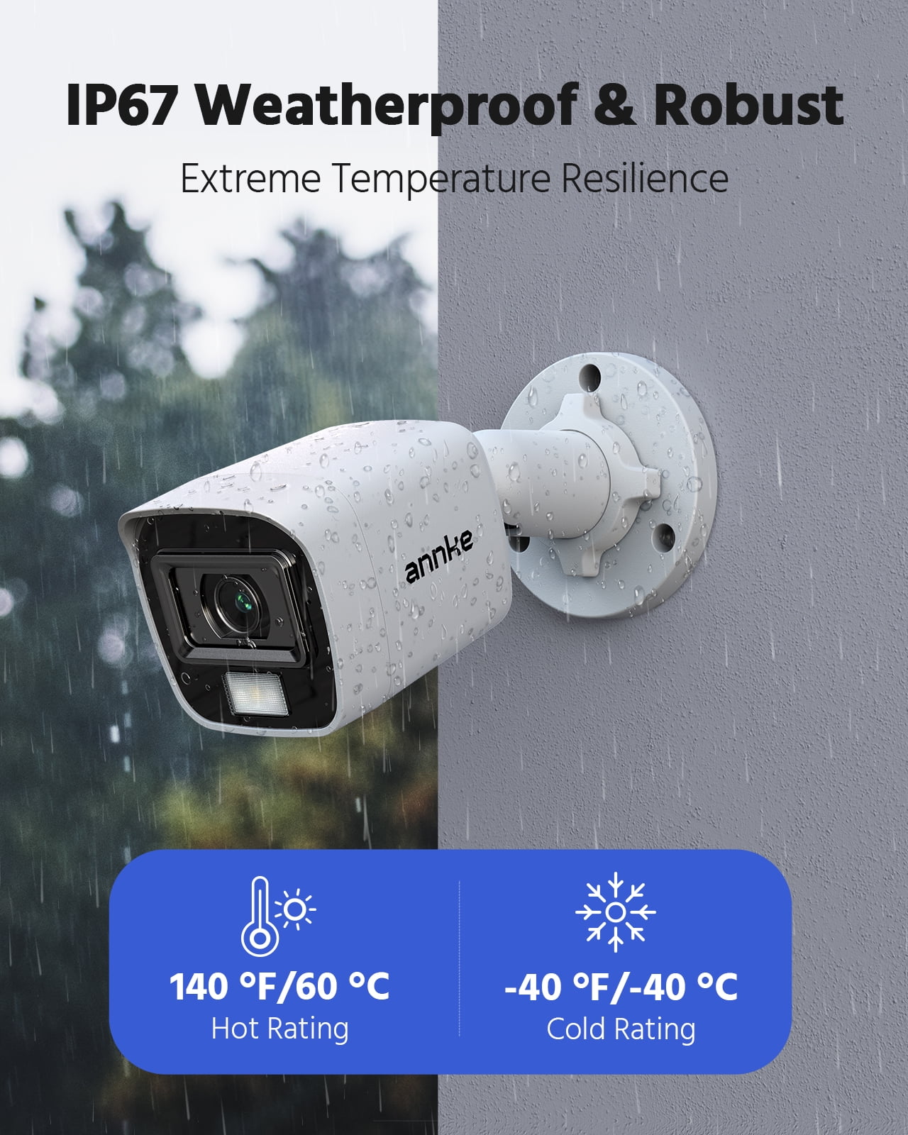 ANNKE 8CH Wired Outdoor Security Camera System with AI Human/Vehicle Detection, 5MP Lite H.265+ CCTV DVR Recorder and 4 x 1080P Surveillance Cameras, Email Alert with Snapshots, 0TB HDD, White