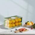 thumbnail image 5 of Refrigerator Organizer Bins, Clear Plastic Storage Containers, Fridge and Freezer Organizer, for Kitchen Cabinet and Pantry Storage, Transparent Plastic Box, by FAJHHA, 5 of 8