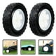 thumbnail image 2 of Ruedas sólidas para cortacésped, repuesto de máquina de jardinería, ruedas de carro con ruedas de goma, 2 uds., 2 of 7