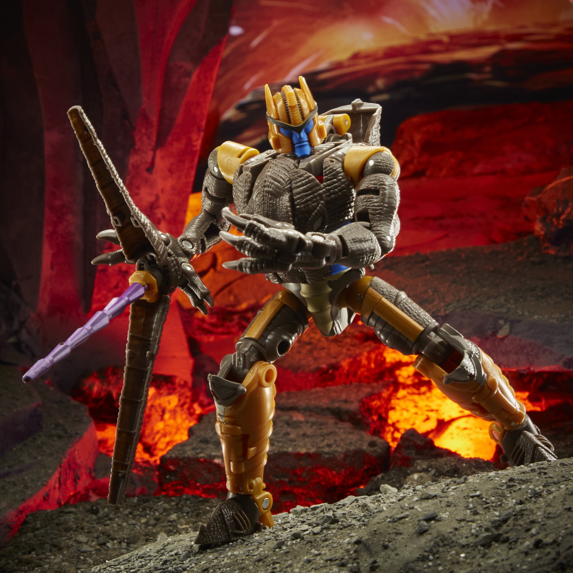 transformers kingdom voyager class dinobot