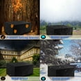 thumbnail image 4 of Patio Furniture Cover Waterproof, Outdoor Furniture Cover for Winter, Dinosam Durable Outdoor Furniture Cover with 4 Windproof Buckles,Black Patio Table Cover Fits, 4 of 11
