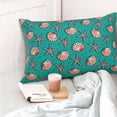 thumbnail image 6 of Vsdgher Starfish and Shell Print Pillow Cases -Iconic Collection Pillowcases -Extra Soft, Not easy to deform,not pilling Export quality, 6 of 8