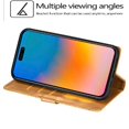 thumbnail image 3 of Case for FOXDOCK iPhone 15 Pro Glitter Zipper Wallet Case with Short Hand Strap, 3 of 4