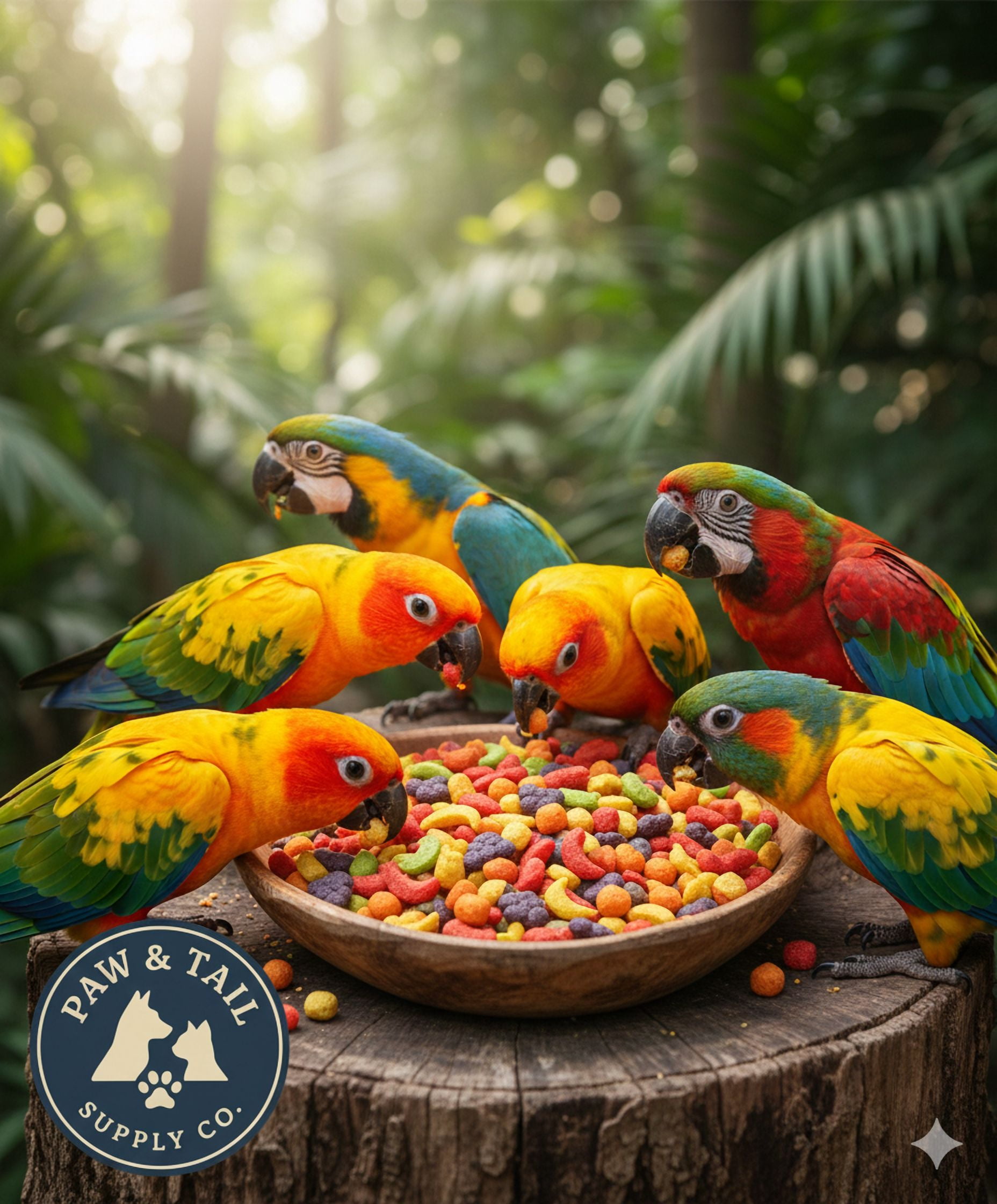 Zupreem Natural AvianBreeder Bird Food for Parrots & Conure, 40-Lb