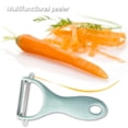 thumbnail image 1 of Batería de Cocina Pelador de frutas de acero inoxidablecuchillo para pelar patataszanahorias y verduras (azul) Ndcxsfigh Libre de BPA, 1 of 7