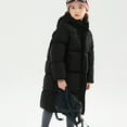 thumbnail image 5 of KAUOD Girls Waterproof Puffer Jackets Winter Padded Hooded Insulated down Coats Kids Long Quilted Outwear with Pockets, 5 of 9
