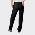 thumbnail image 5 of SPECTRUM UNIFORMS Unisex Scrub Pant, Ultrasoft Classic Scrub Pants Drawstring Waist Pant Ideal for Medical Professionals Pant Black, 5 of 5