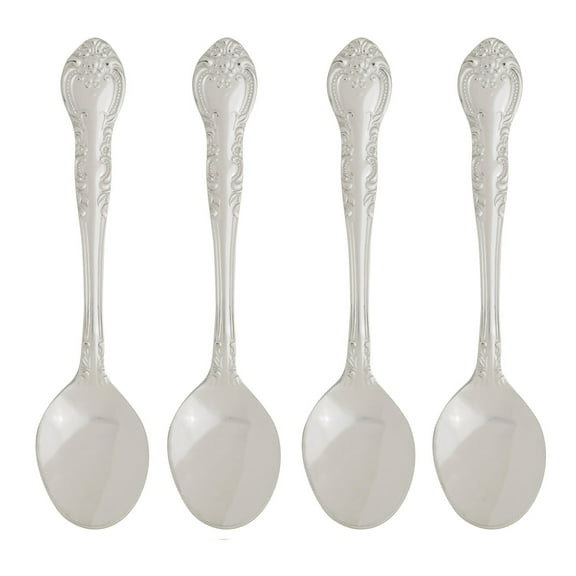 Fino Demi Spoon Set, Traditional Design, Stainless Steel, Made in Japan, Set