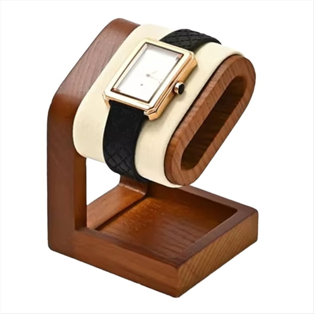 Organizador de Joyas de Madera, Expositor de Relojes y Pulseras, Soporte para Guardar Joyas, Estante para Relojes, Accesorios de Exhibición de Relojes A