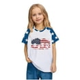 thumbnail image 4 of ZACPNCV Shirts for Kids Boys Girls Summer Crewneck USA Flag Graphic Short Sleeve Casual 4th of July Shirt Patriotic Tee Blouses Blue 13-14 Years, 4 of 8