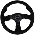 thumbnail image 1 of NRG Innovations RST-012S 320mm Race Style Suede聽 Steering Wheel聽with Black stitch, 1 of 1