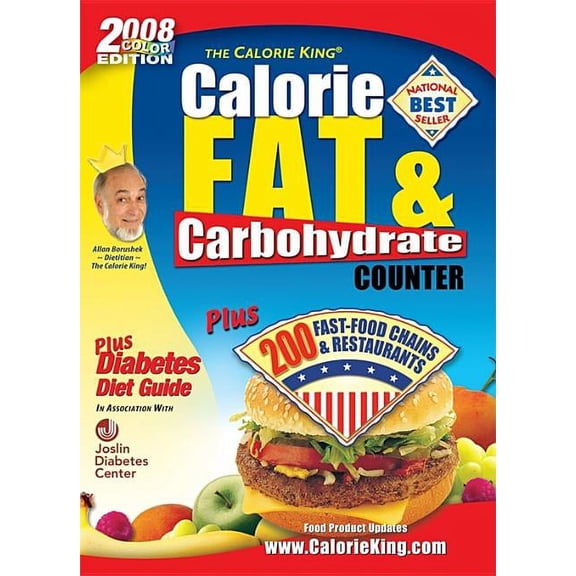 Calorie King: Calorie, Fat & Carbohydrate Counter (Paperback)