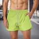 thumbnail image 4 of WILLBEST Pantalones Cortos Deportivos para Hombre, para Entrenamiento Diario, Transpirables, de Pierna Ancha, con Cremallera, Ideales para Primavera y Verano, Ideales para Camisetas y Chalecos., 4 of 5